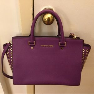 Michael Kors Selma Large, Purple